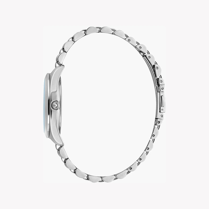 Just Cavalli Women's Silver Watch, Blue Dial | Jc1l210m0135 by i-watch