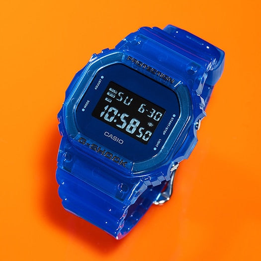 CASIO G-SHOCK DW-5600SB-2DR - BOLD BLUE ADVENTURE SERIES Men's Watch with sporty design and 200m water resistance-i-Watch-2