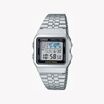 Casio A500WA-1 Vintage Silver Unisex Watch