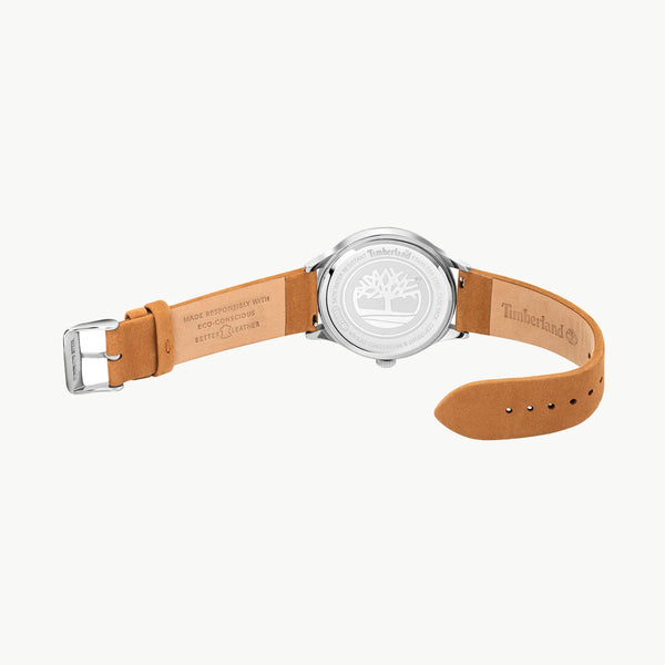 TIMBERLAND TDWJB2000350 ADVENTURE READY - MEN'S RUGGED STAINLESS STEEL WATCH WITH BROWN LEATHER BAND-i-Watch-2