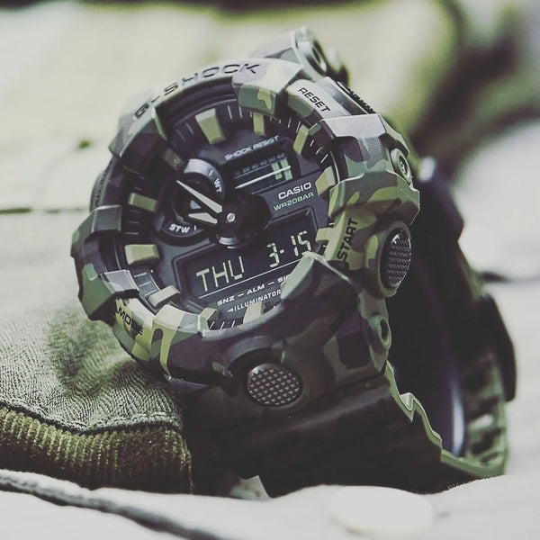 Casio G-Shock Ga-700cm-3adr Adventure Spirit - Bold Green Men's Watch by i-watch