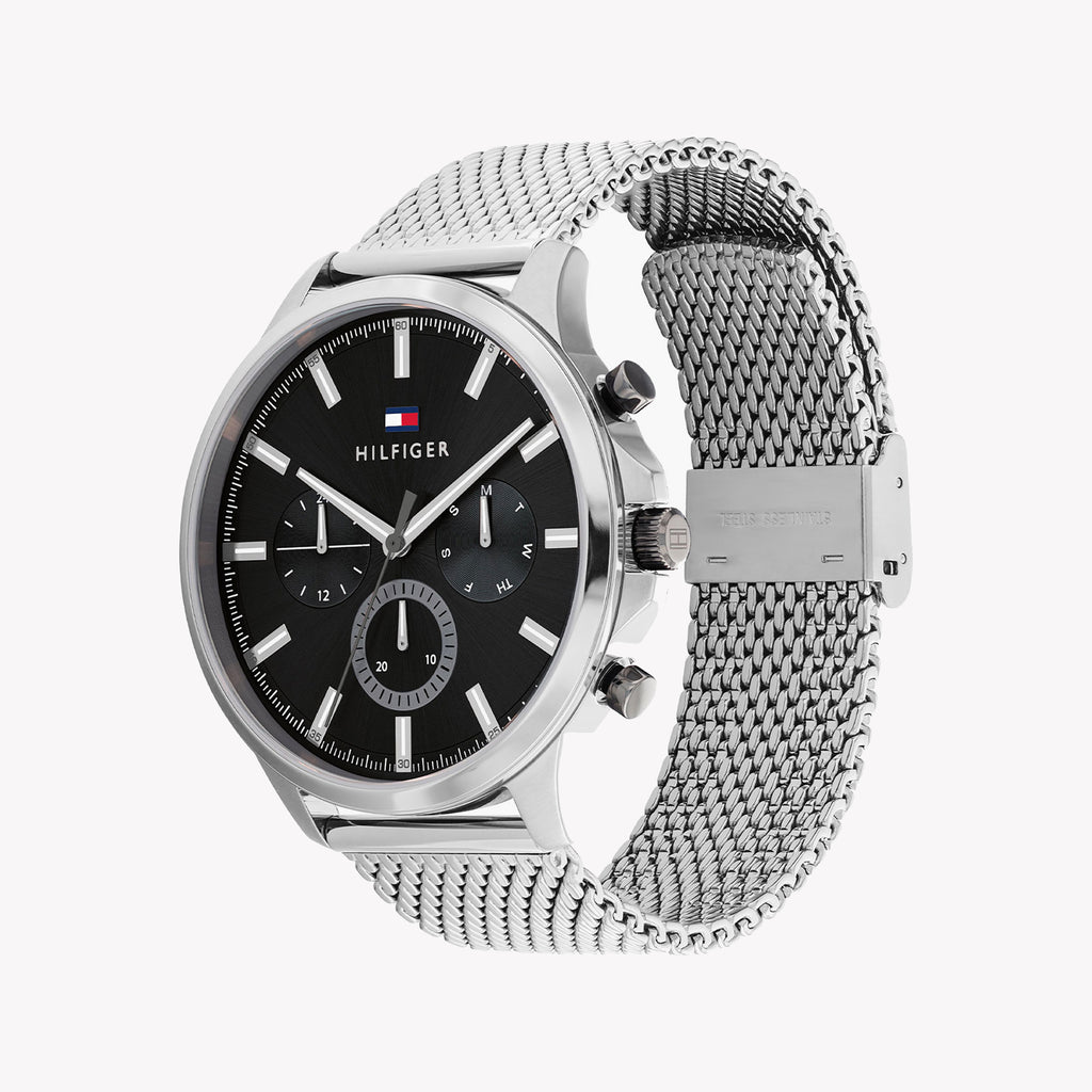 TOMMY HILFIGER Mod. RYDER 1683473 - Stylish Silver Watch-i-Watch-2