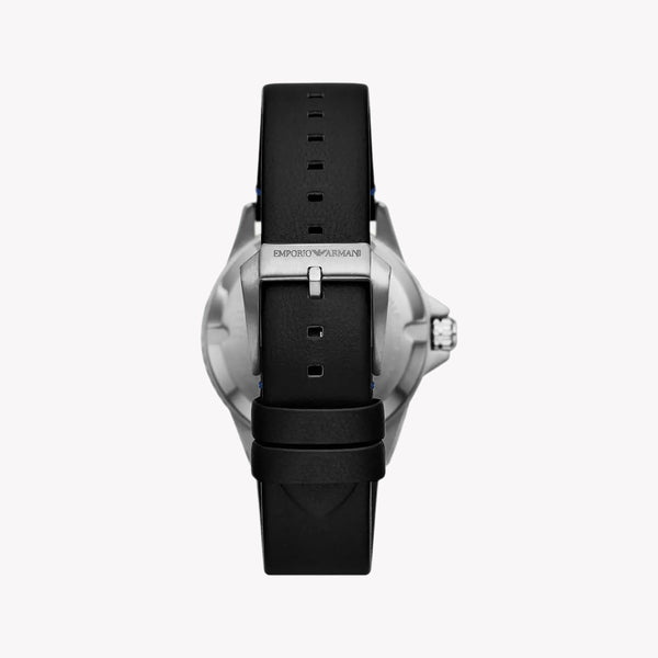 Emporio Armani Men's Silver Watch, Blue Dial | Ar11516 by i-watch