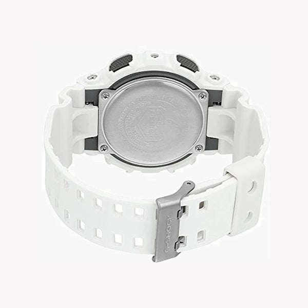 Casio G-Shock Ga-100a-7a Sporty Style - Unstoppable White Adventure Watch by i-watch