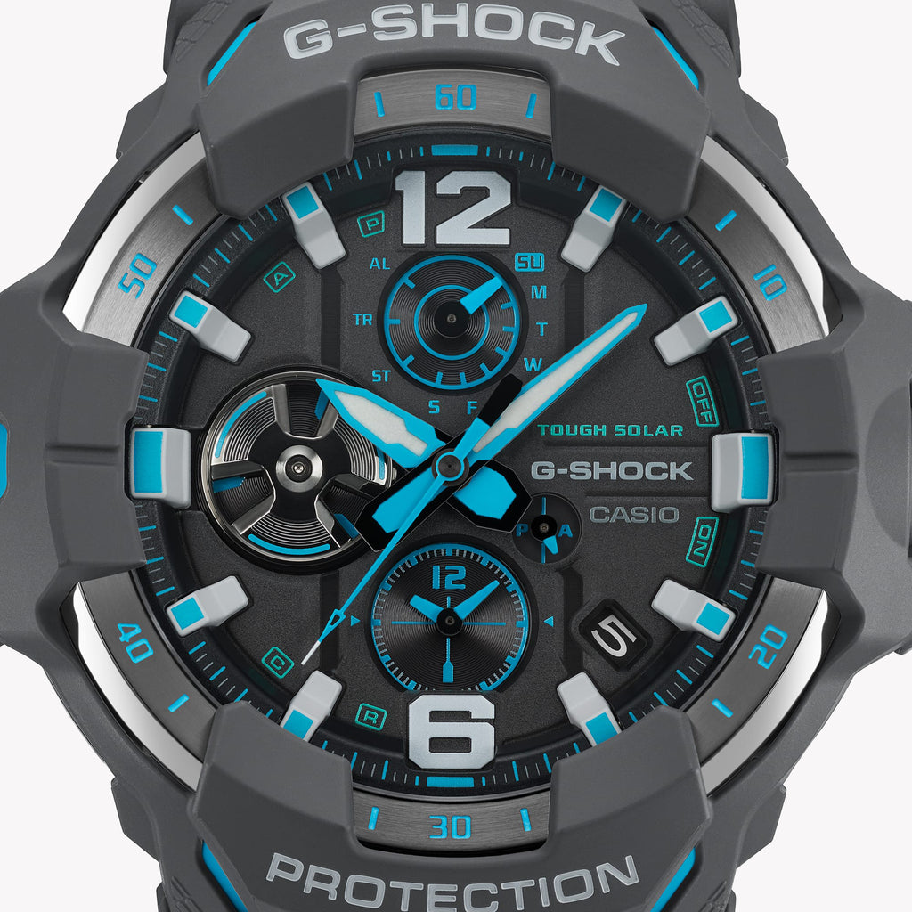CASIO G-SHOCK GR-B300-8A2ER DYNAMIC ADVENTURE - MEN'S RUGGED SMARTWATCH with Grey Resin Band and Black Dial-i-Watch-6
