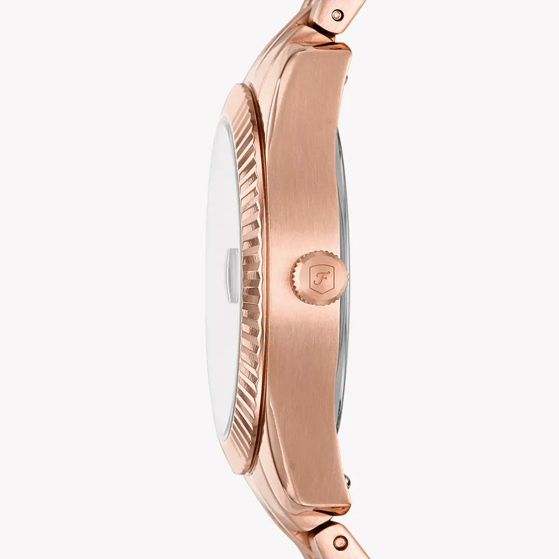 Fossil Women's Rose Gold Watch, Stainless Steel | Es4898 by i-watch