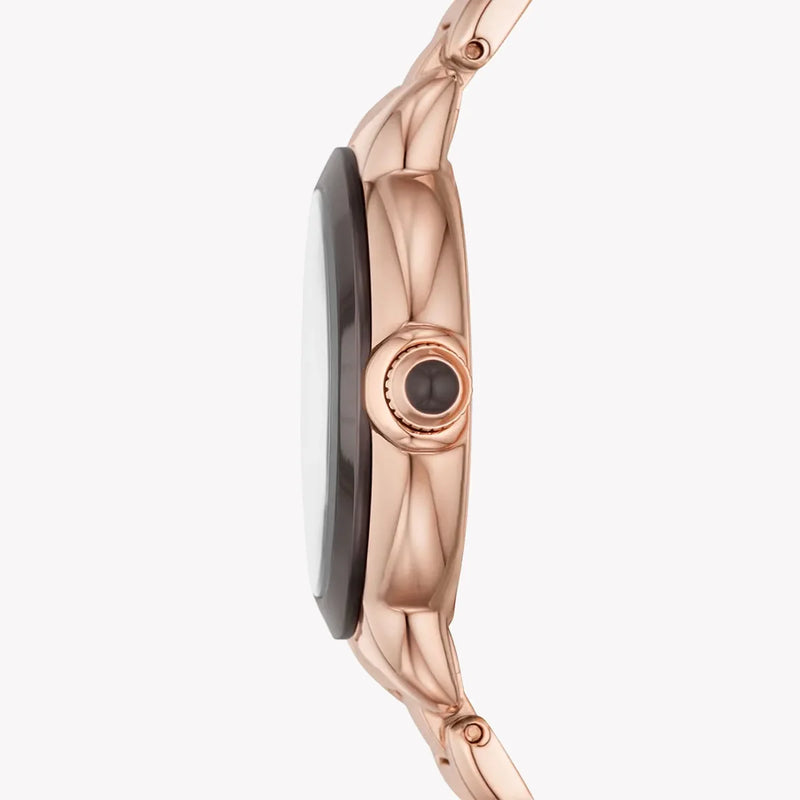 Emporio Armani Women's Rose Gold Watch, Brown Dial | Ar11570 by i-watch