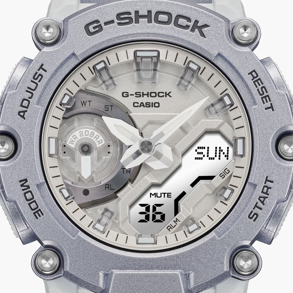 Casio G-Shock Ga-2200ff-8adr Dynamic Design - Rugged Style Unleashed Men's Watch In Gray Resin by i-watch