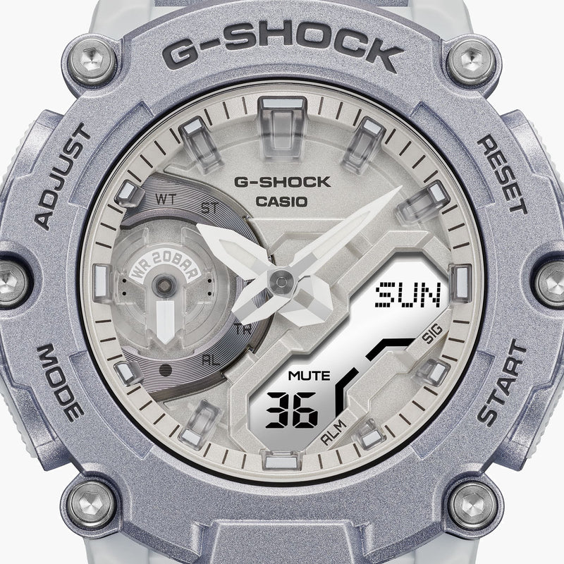 Casio G-Shock Ga-2200ff-8adr Dynamic Design - Rugged Style Unleashed Men's Watch In Gray Resin by i-watch