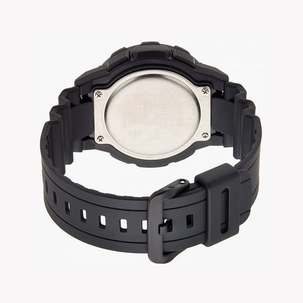 Casio Aeq-100w-1avdf Adventure-Ready - Sporty Black Resin Men's Watch With Dependable Precision & 100m Water Resistance by i-watch