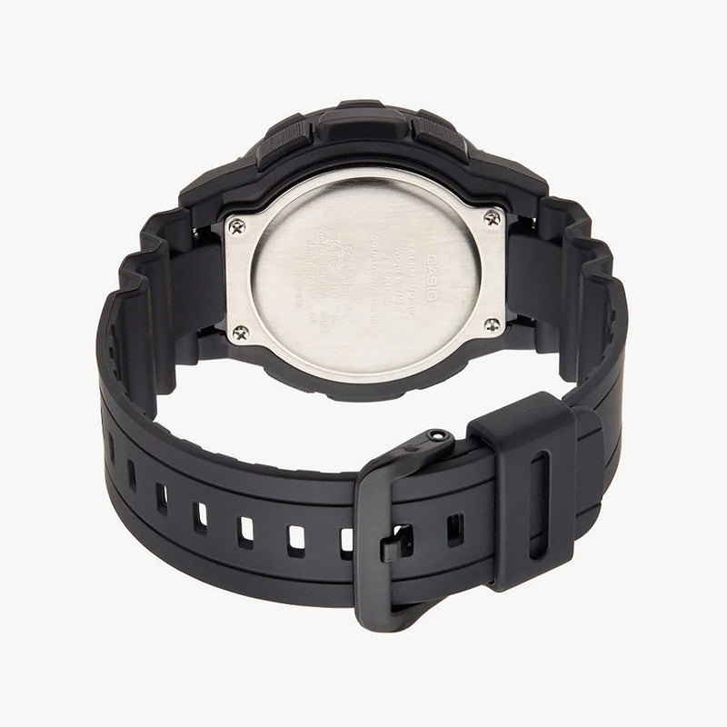 Casio Aeq-100w-1avdf Adventure-Ready - Sporty Black Resin Men's Watch With Dependable Precision & 100m Water Resistance by i-watch