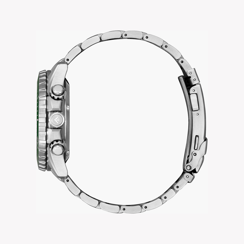 CITIZEN CA0820-50X DYNAMIC VERSATILITY - STUNNING GREEN DIAL MEN'S STAINLESS STEEL WATCH-i-Watch-3