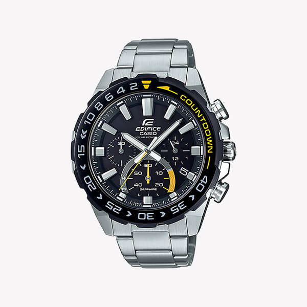 Casio Edifice Efs-S550db-1avudf - Bold Sporty Men's Watch With Solar Power & Sapphire Glass by i-watch