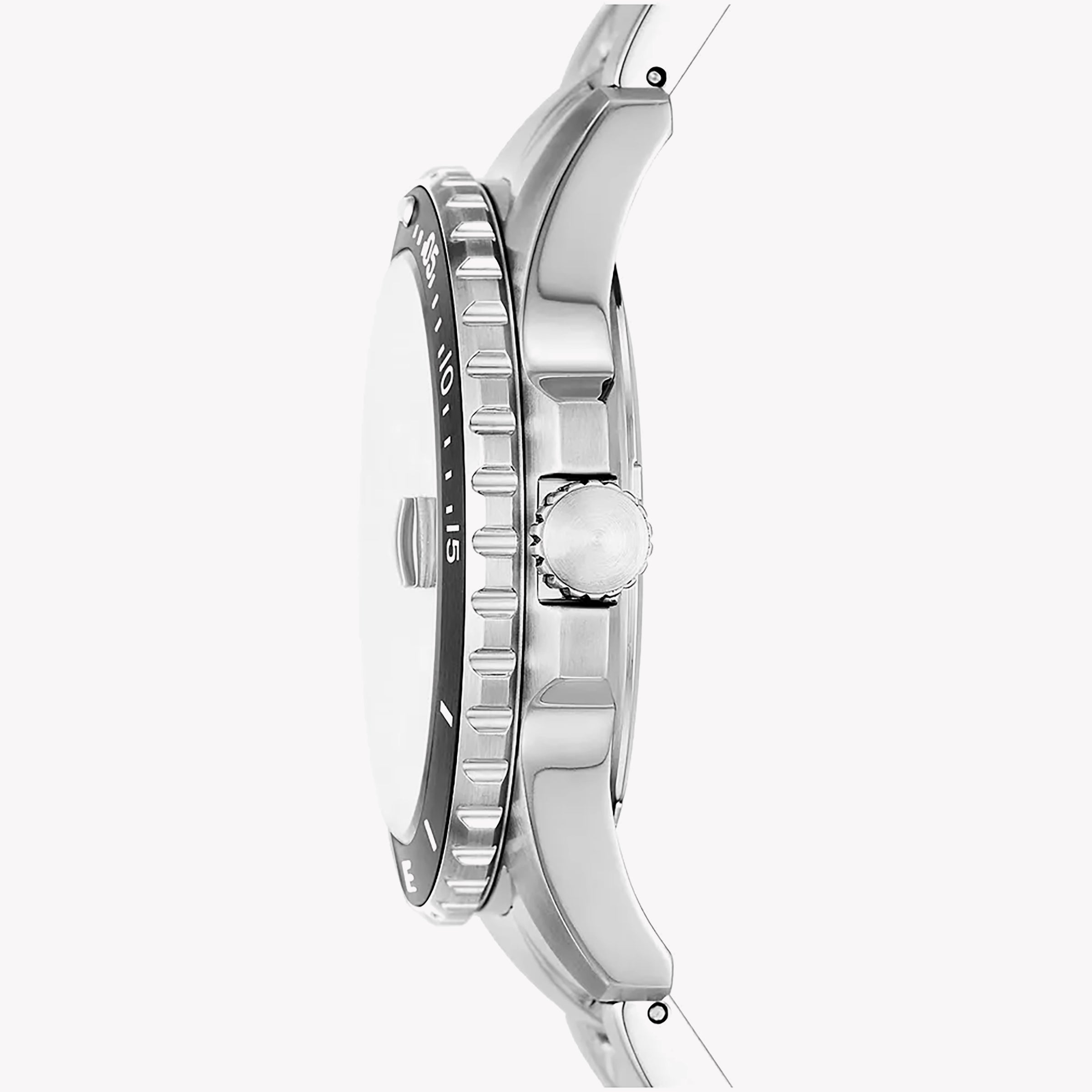 FOSSIL FS6032 - MODERN ELEGANCE MEN'S WATCH with Sleek Black Dial & Stainless Steel Band-i-Watch-4