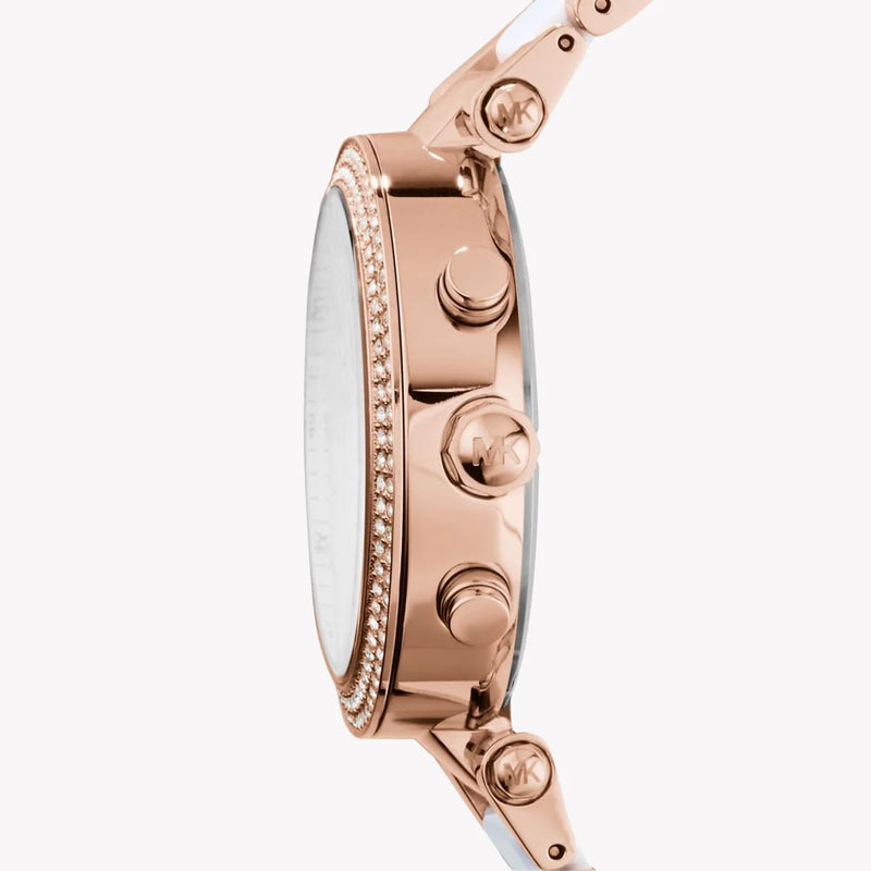 Michael Kors Women's Rose Gold Watch, White Dial | Mk5774 by i-watch