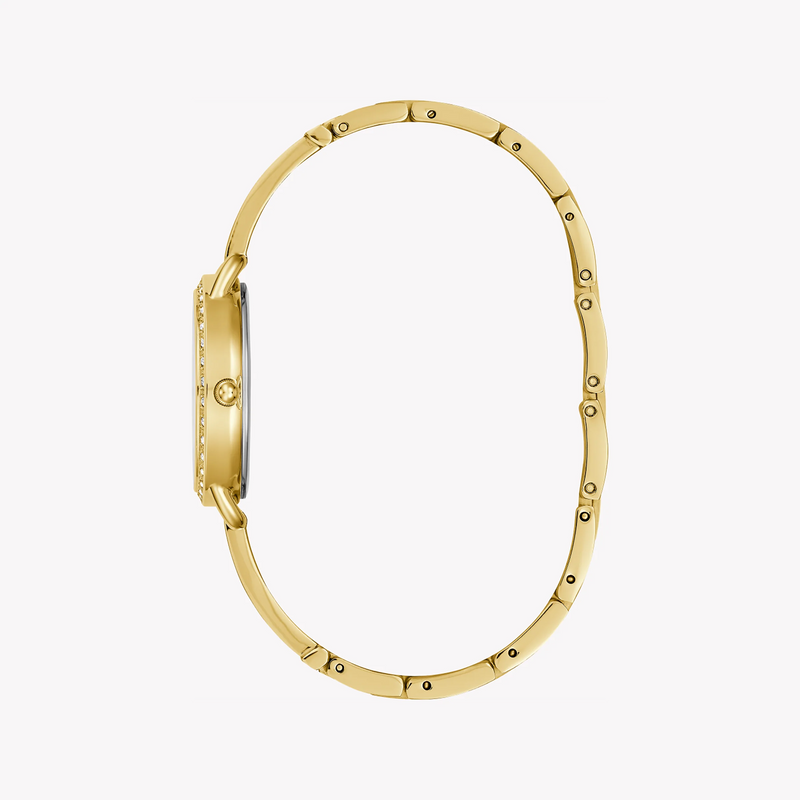 Guess Women's Gold Stainless Steel Watch, Champagne Dial | Gw0022l2 by i-watch