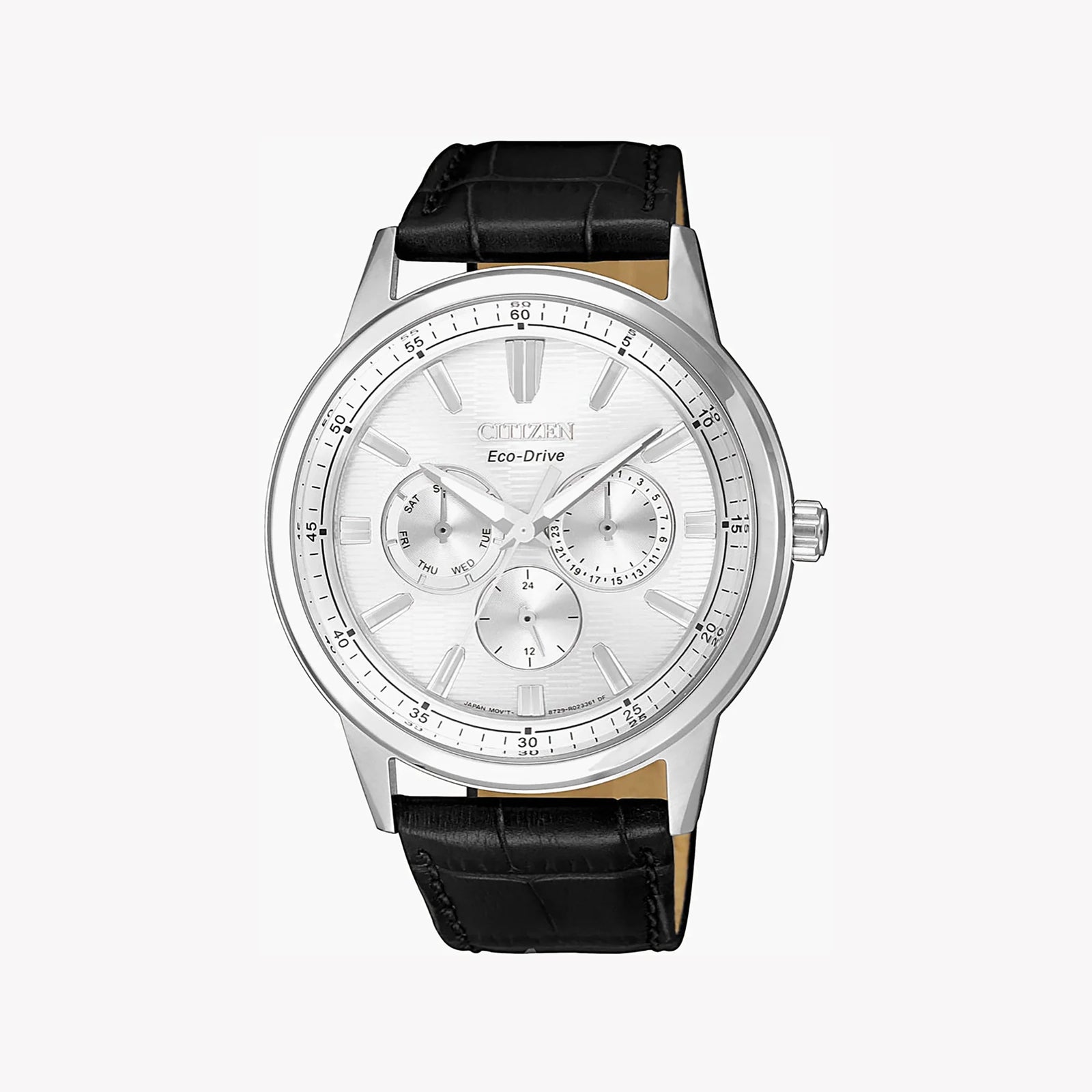 Citizen Eco-Drive Bu2071-01a: Dynamic Sophistication - Men's Stainless Steel & Leather Watch by i-watch