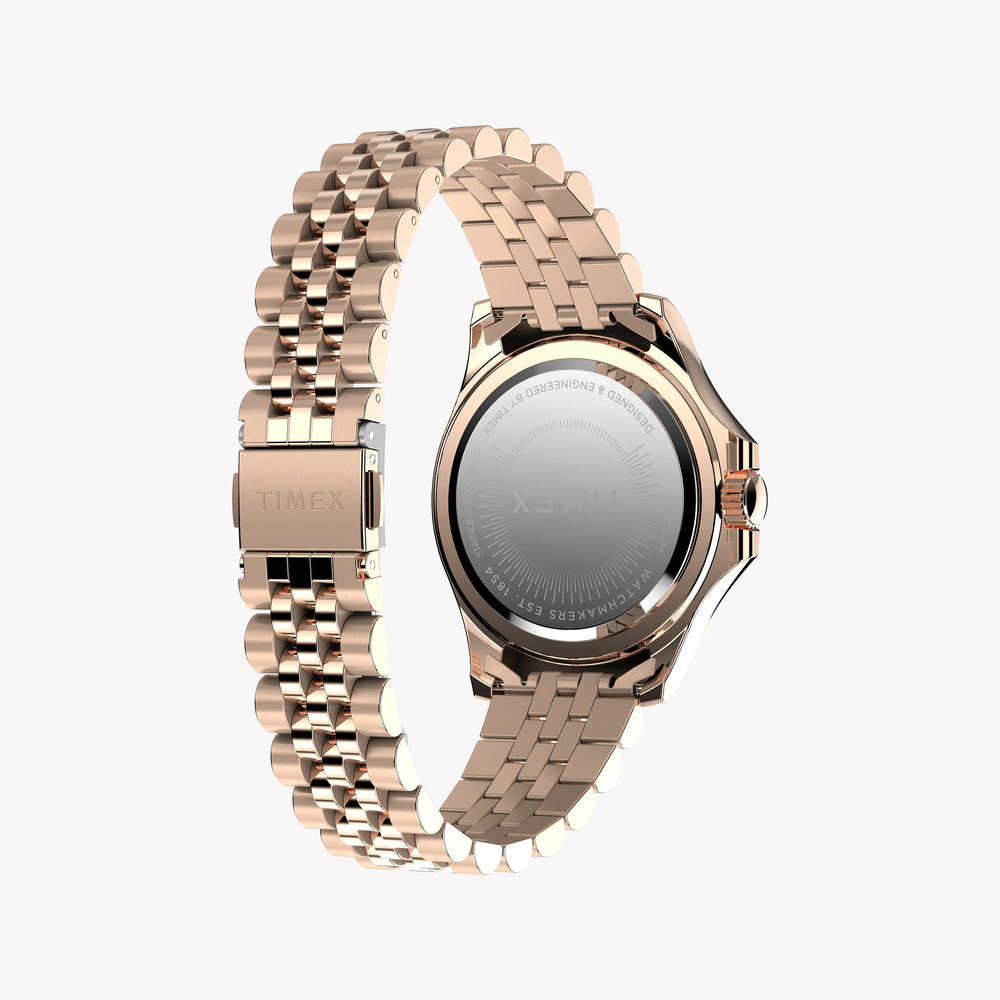 Timex Women's Rose Gold Watch, Crystal Accents | T2p2041j by i-watch