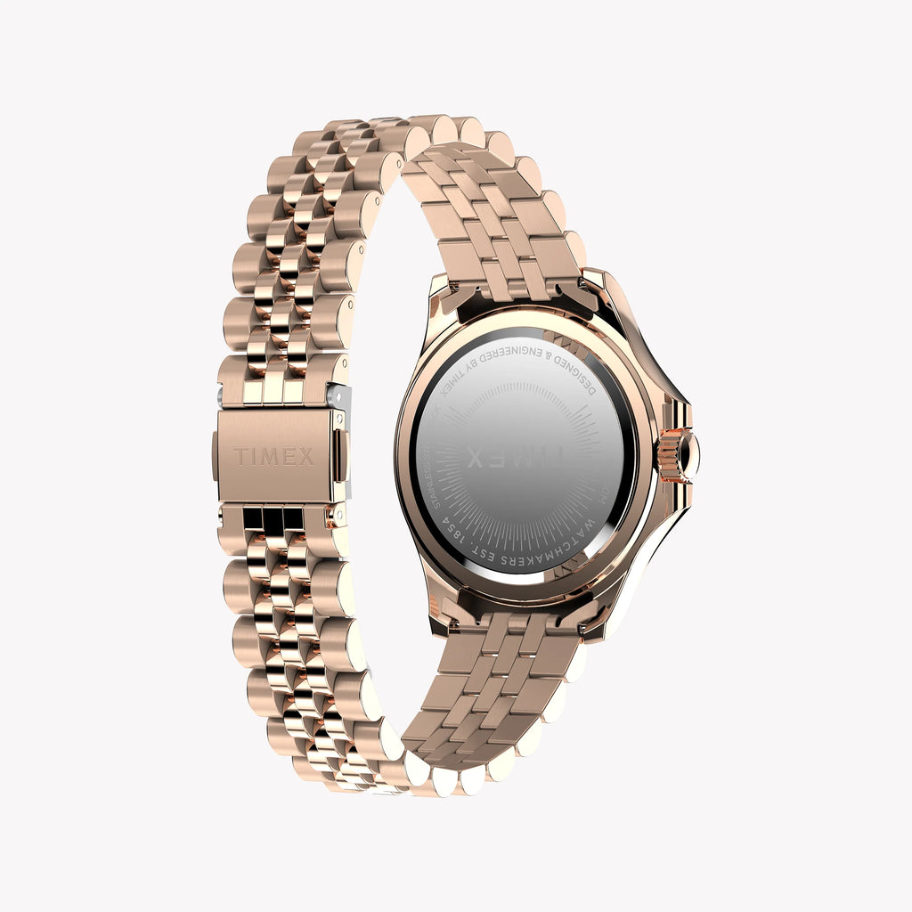 Timex Kaia Multifunction All Rose Gold-Tone Watch - Dazzling Crystal Elegance for Women-i-Watch-2