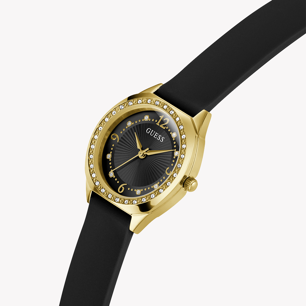 GUESS GW0820L1 - BOLD ELEGANCE - STUNNING GOLD & BLACK WOMEN'S WATCH-i-Watch-5