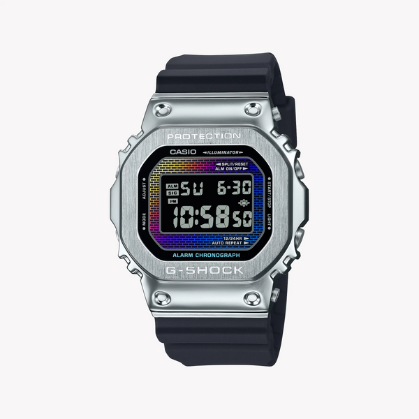 G-Shock Unisex Stainless Steel & Resin, Multicolour Dial | Gm-5600rw-1er