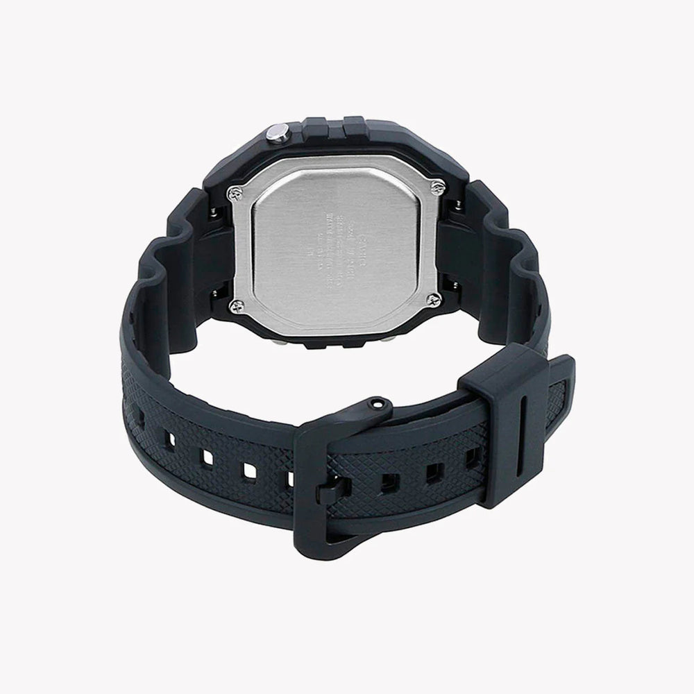 Casio Men's Black Resin Watch, Digital Display | W-219h-1av by i-watch
