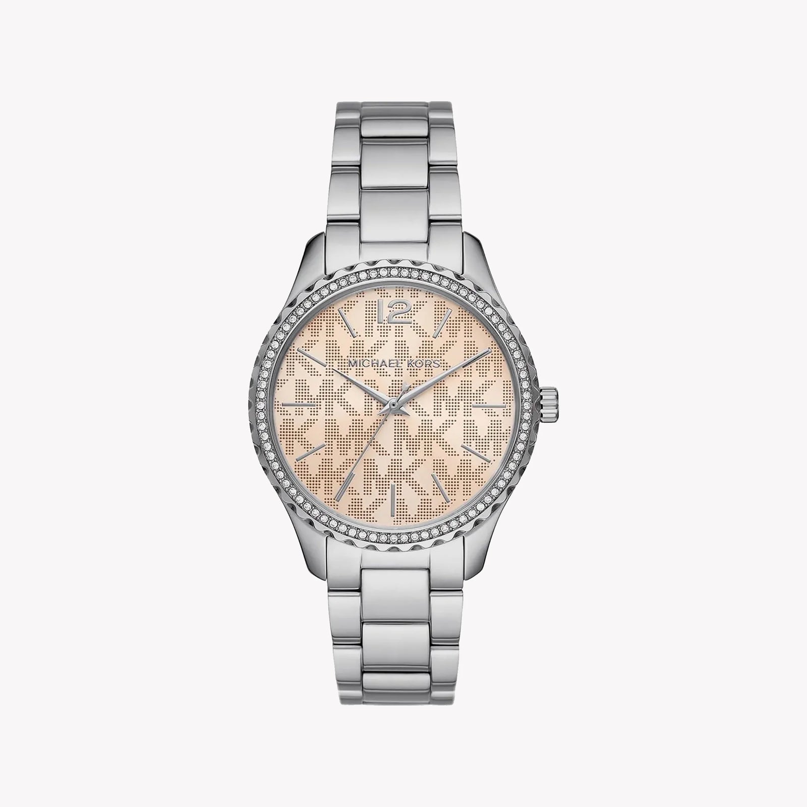 Michael Kors Women's Silver Stainless Steel, Pink Dial | Mk7298 by i-watch