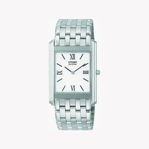 Citizen Ar1007-52a Elegant Eco-Drive - Modern Stainless Steel Men's Watch by i-watch