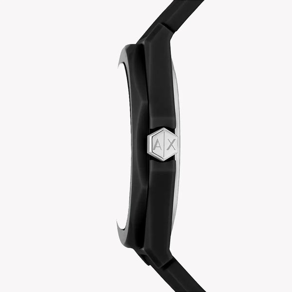 ARMANI EXCHANGE AX4600 - MODERN BLACK FIBERGLASS TIMEPIECE WITH WATER RESISTANCE-i-Watch-2