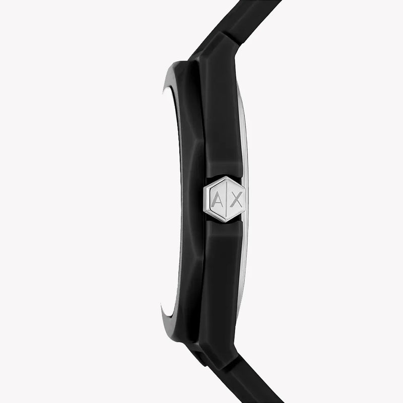 ARMANI EXCHANGE AX4600 - MODERN BLACK FIBERGLASS TIMEPIECE WITH WATER RESISTANCE-i-Watch-2