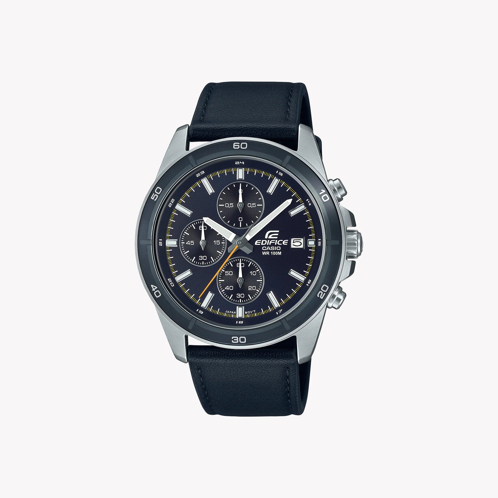 Timeless Elegance Men's Stainless Steel, Dark Blue Dial | Efr-526l-2cvu by i-watch