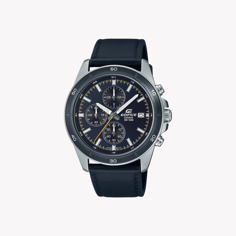 Timeless Elegance Men's Stainless Steel, Dark Blue Dial | Efr-526l-2cvu by i-watch