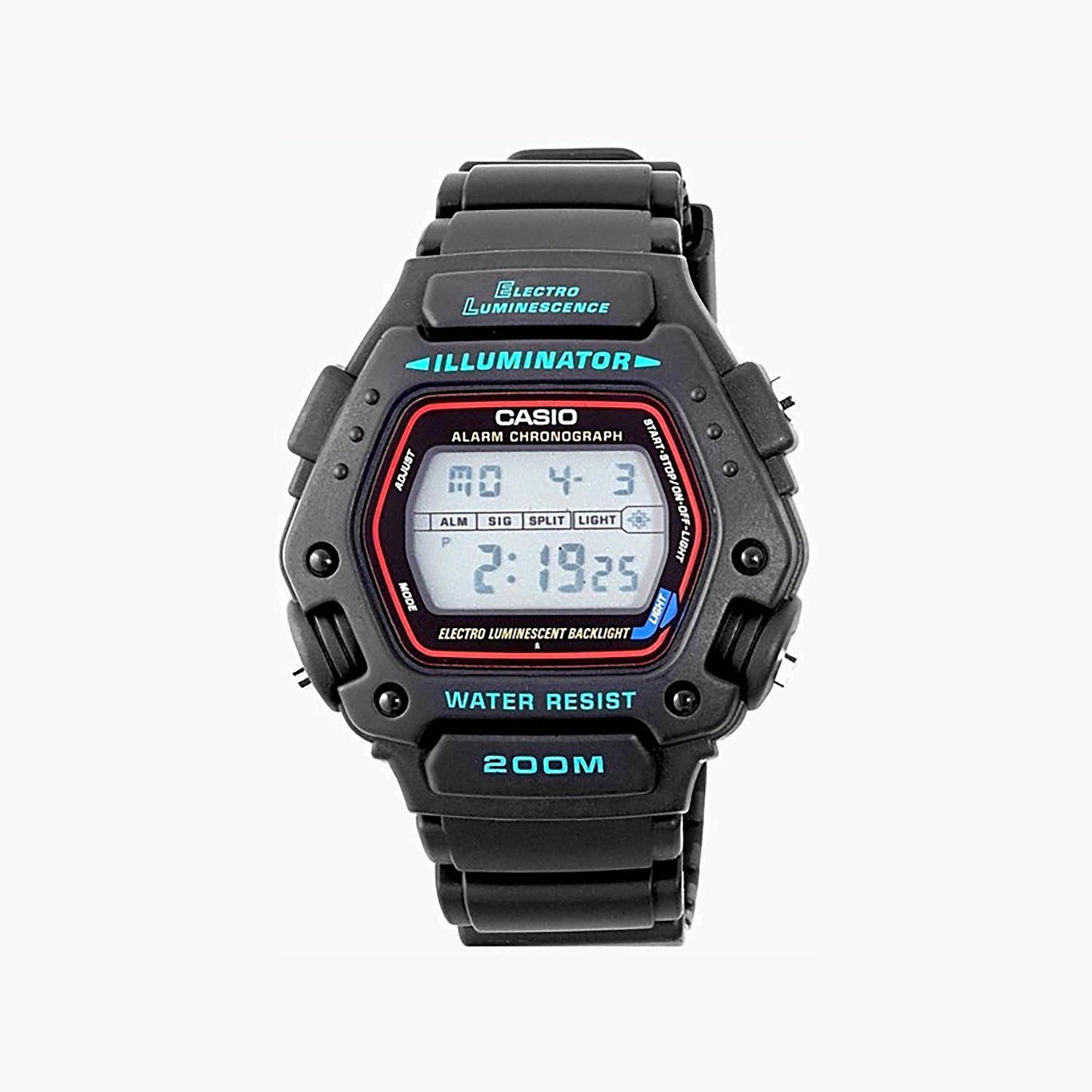 CASIO DW-290-1VS Digital 46 mm Case Men's Watch