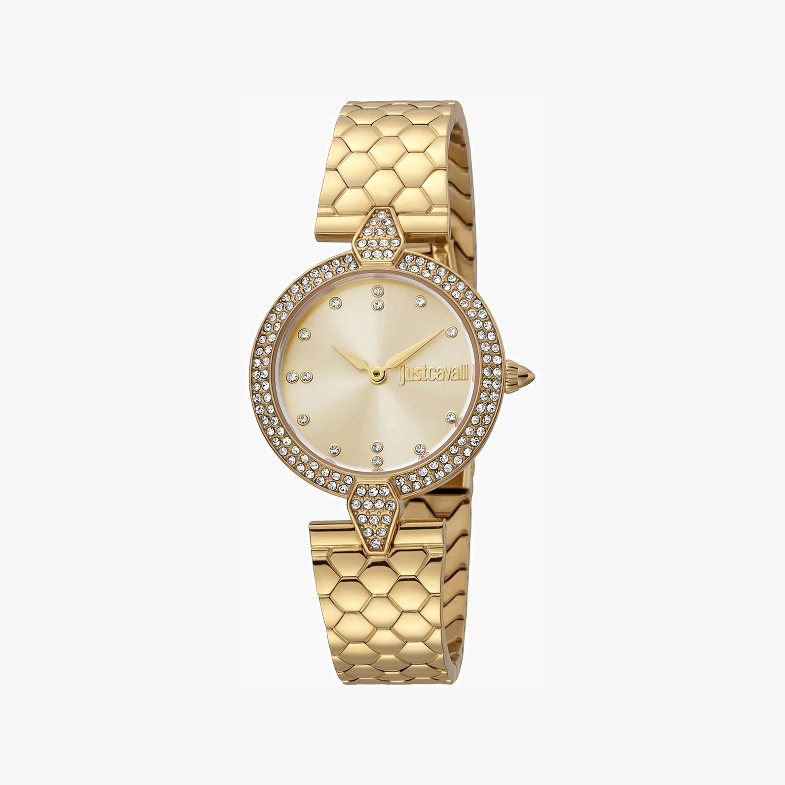 Just Cavalli Women's Gold Stainless Steel Watch, Champagne Dial | Jc1l159m0055 by i-watch