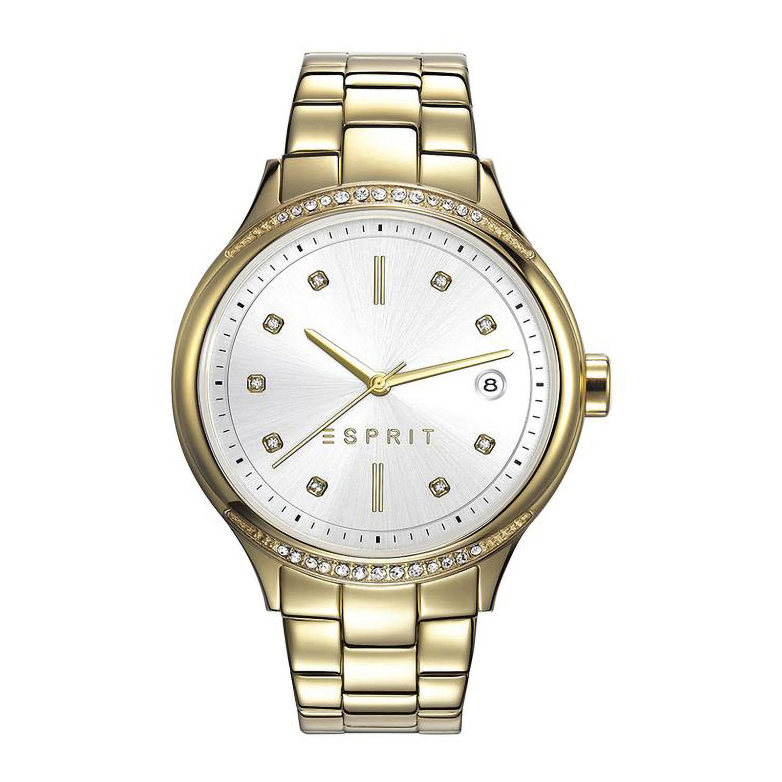 Esprit Women's Watch With Gold Stainless Steel Case And Gold Stainless Steel Band by i-watch