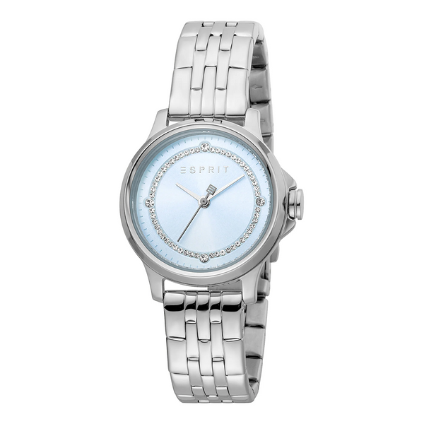 Esprit Women's Watch With Silver Stainless Steel Case And Silver Stainless Steel Band by i-watch