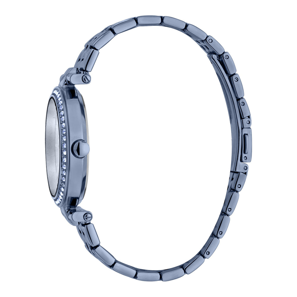 Esprit Women's Watch With Silver Stainless Steel Case And Blue Stainless Steel Band by i-watch