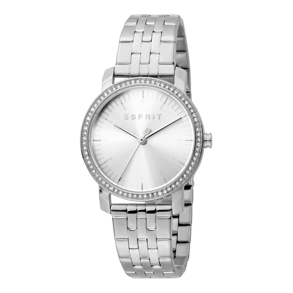 Esprit Women's Watch With Silver Stainless Steel Case And Silver Stainless Steel Band by i-watch