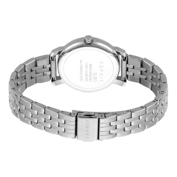Esprit Women's Watch With Silver Stainless Steel Case And Silver Stainless Steel Band by i-watch