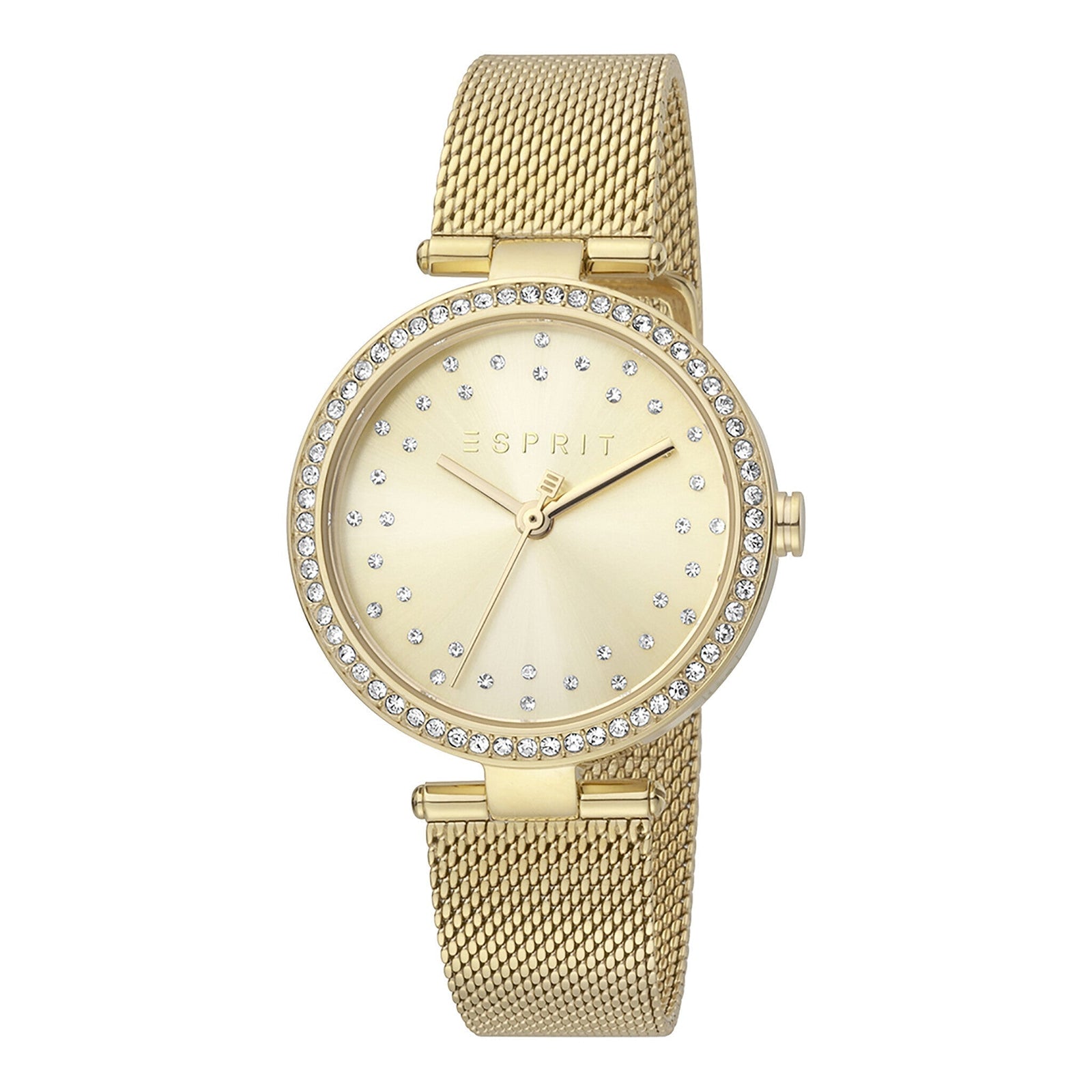 Esprit Women's Watch With Gold Stainless Steel Case And Gold Stainless Steel Band by i-watch