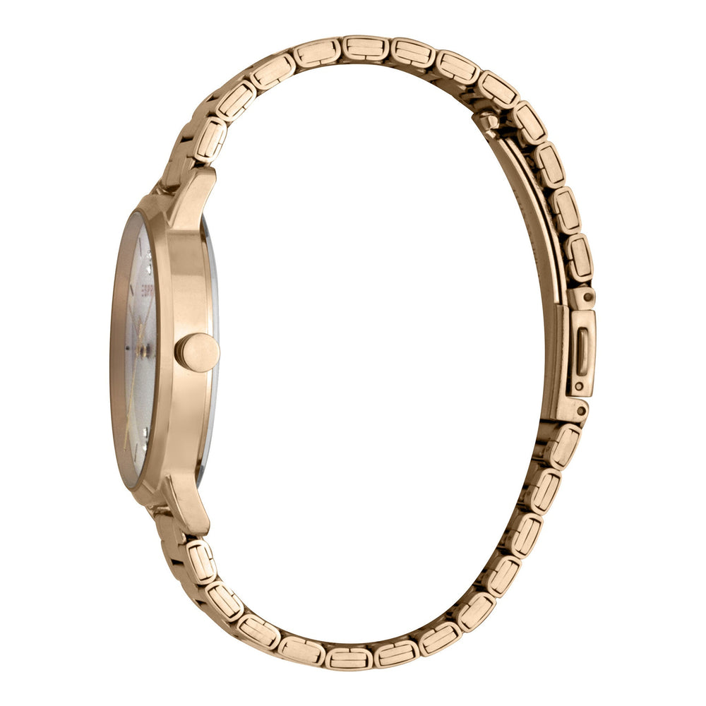 Esprit Women's Watch With Rose Gold Stainless Steel Case And Rose Gold Stainless Steel Band by i-watch