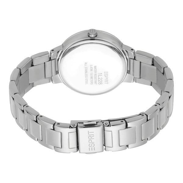 Esprit Women's Watch With Silver Stainless Steel Case And Silver Stainless Steel Band by i-watch
