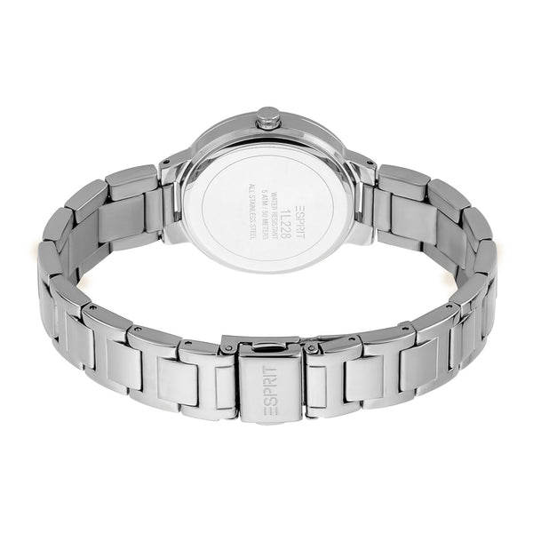 Esprit Women's Silver Stainless Steel Watch, Blue Dial | Es1l168m0015 by i-watch
