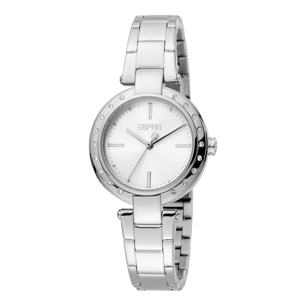 Esprit Women's Silver Stainless Steel Watch, Silver Dial | Es1l156m0075 by i-watch