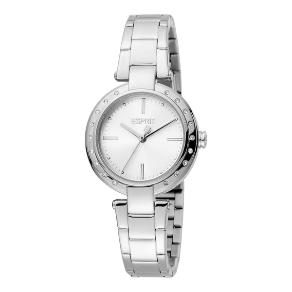 Esprit Women's Silver Stainless Steel Watch, Silver Dial | Es1l156m0075 by i-watch