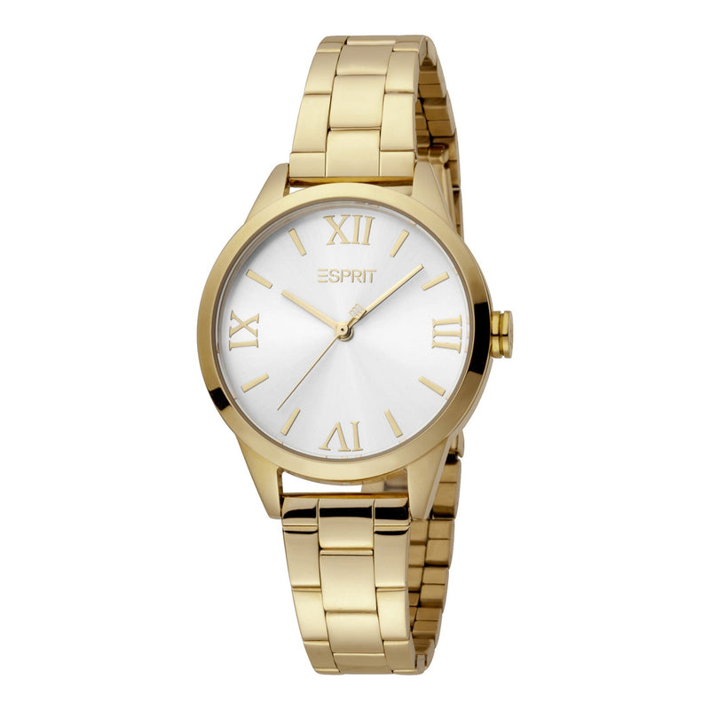 Esprit Women's Watch With Gold Stainless Steel Case And Gold Stainless Steel Band by i-watch
