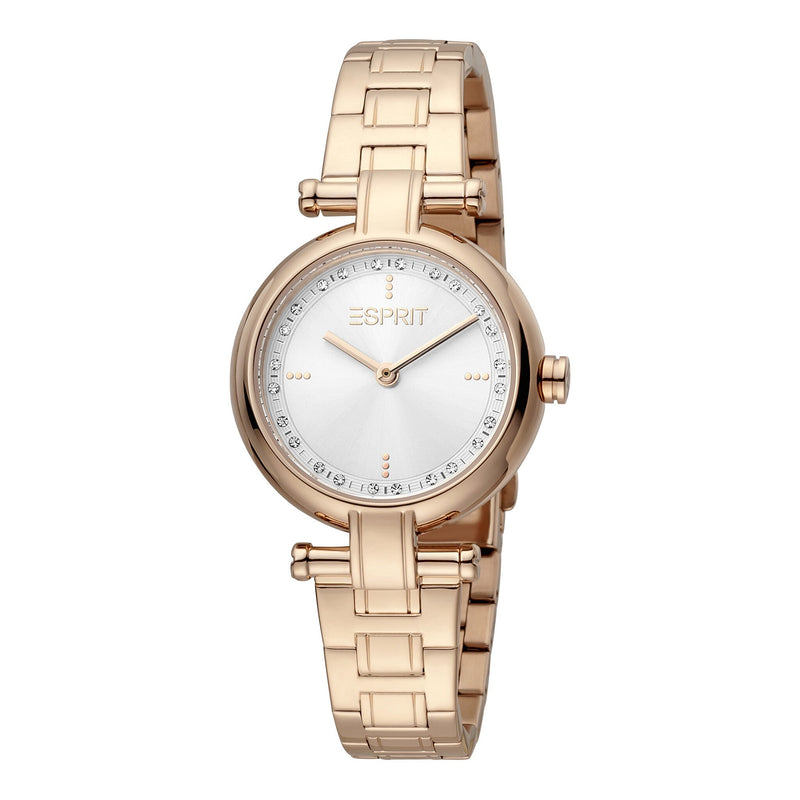Esprit Women's Watch With Rose Gold Stainless Steel Case And Rose Gold Stainless Steel Band by i-watch