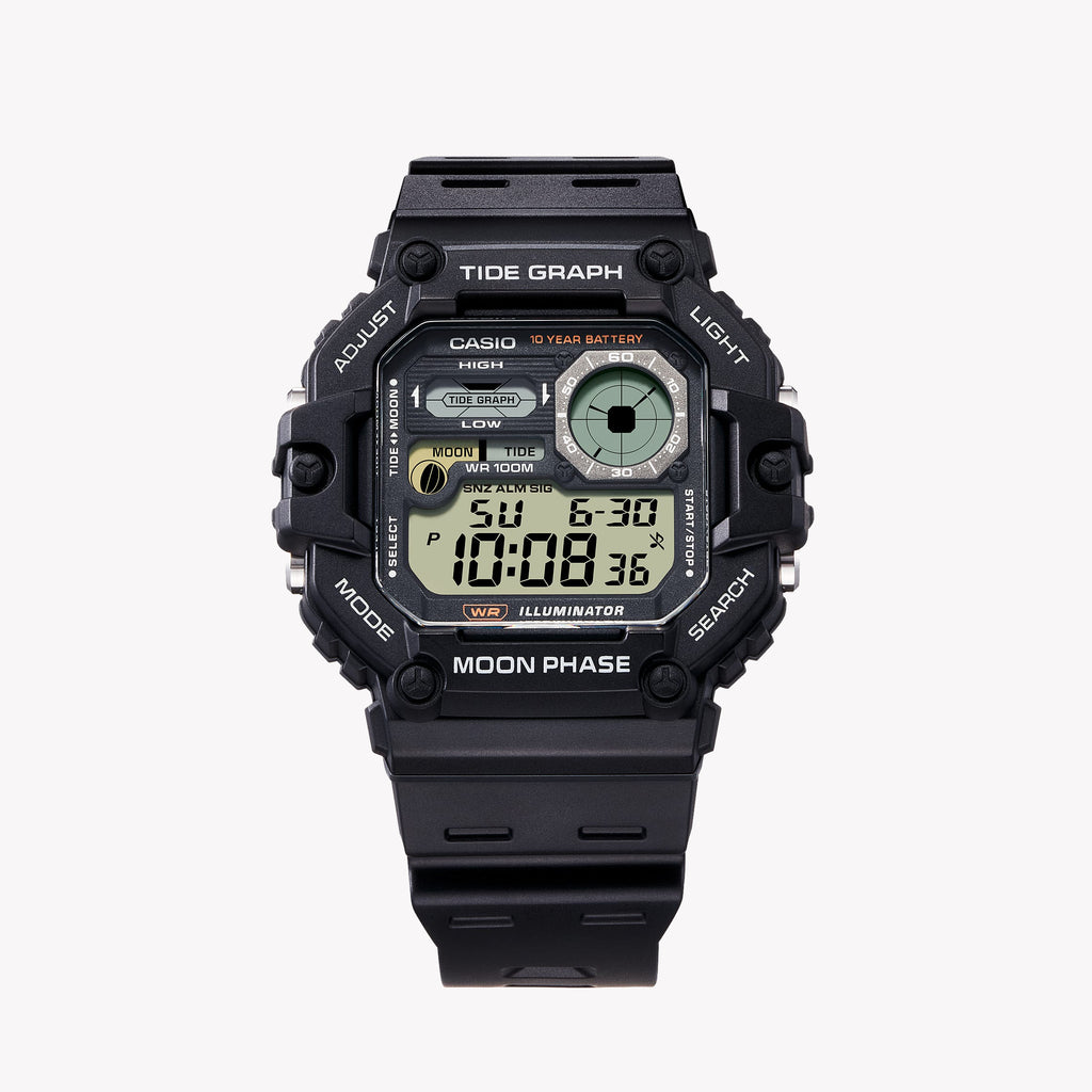 CASIO WS-1700H-1AVDF ADVENTURE READY - MEN'S SPORTY TIMEPIECE WITH TIDE GRAPH & MOON DATA-i-Watch-3