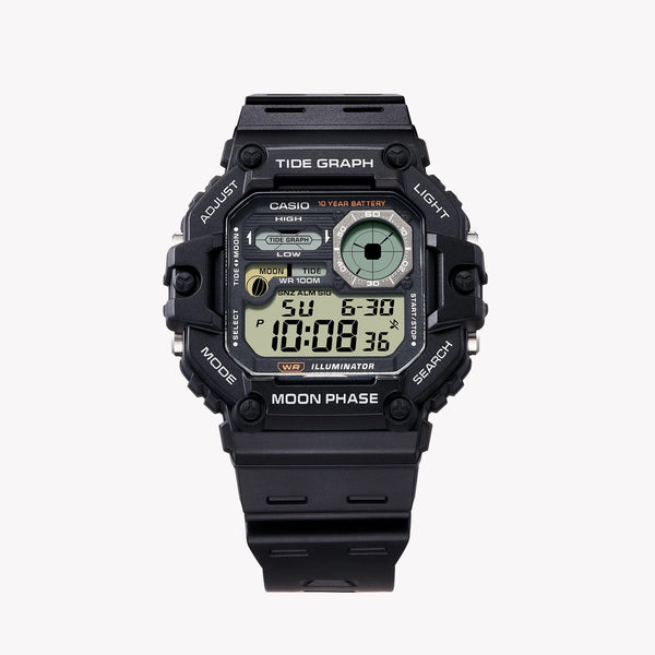 Casio Men's Black Resin Watch, Sporty Style | Ws-1700h-1avdf by i-watch