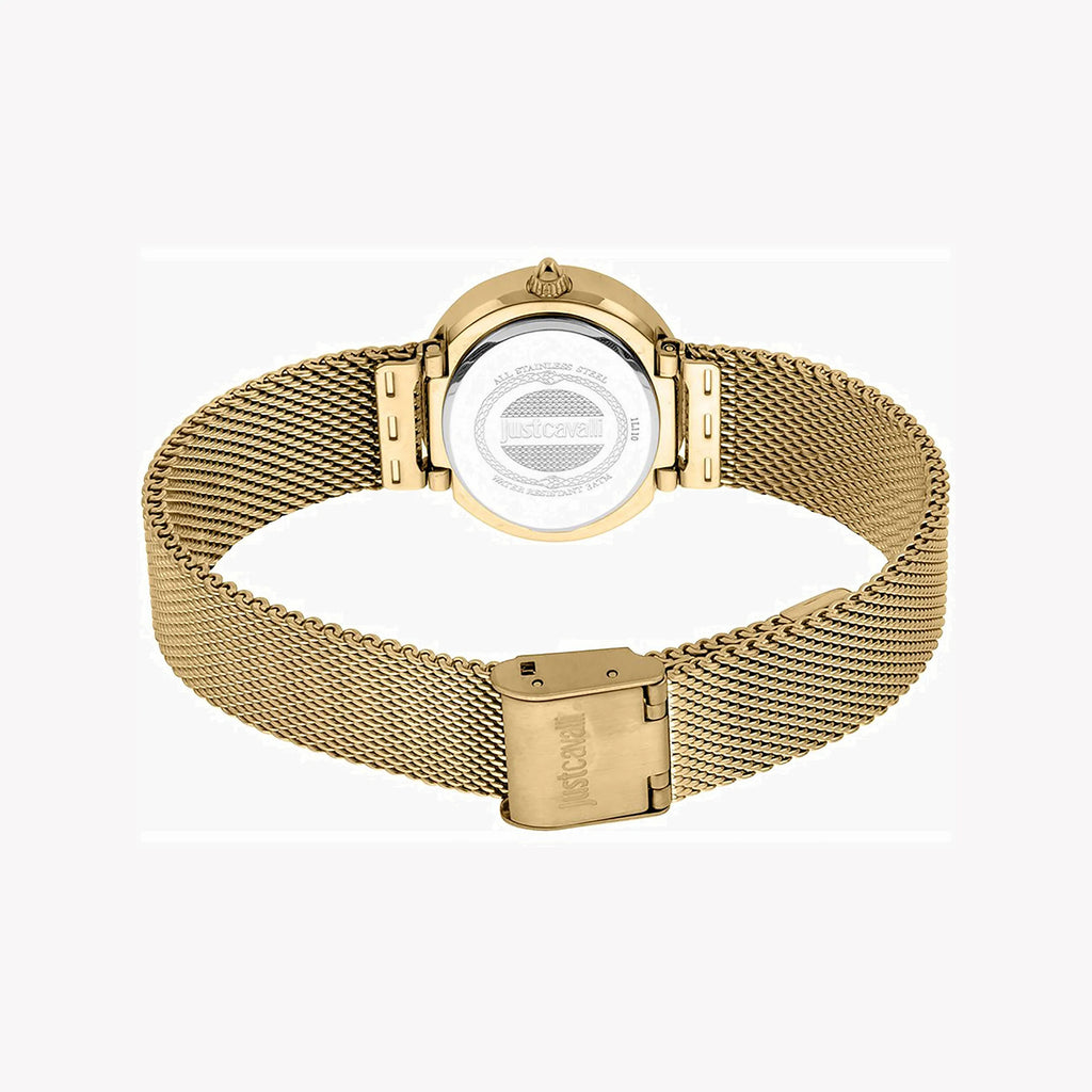JUST CAVALLI Women's Watch with Gold Stainless Steel Case and Gold Stainless Steel Band-i-Watch-3